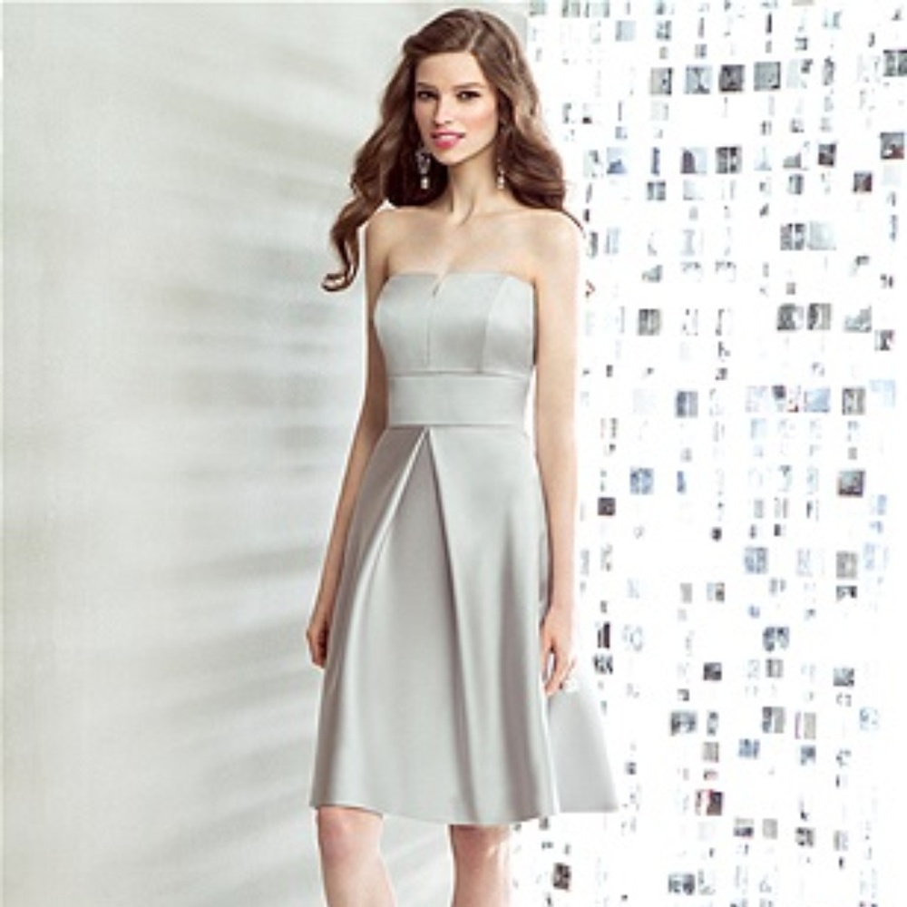 Social Bridesmaids Dress 8135 Taupe Size 14